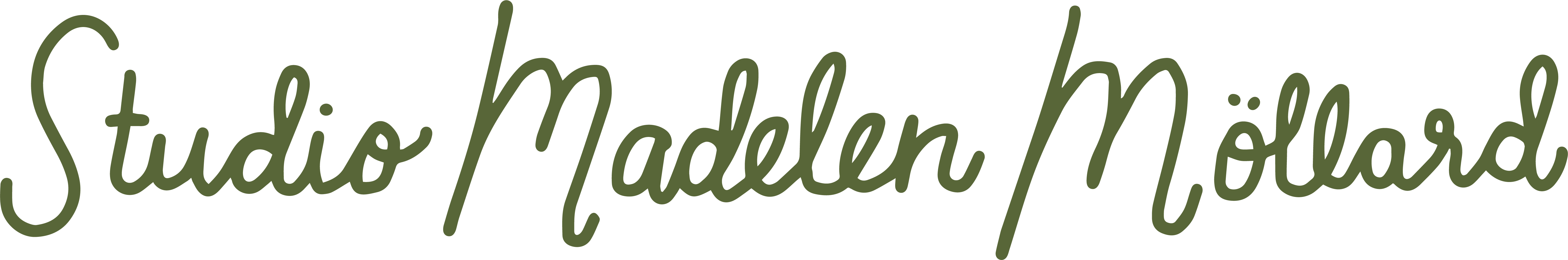 Madelen Möllard Logo Black