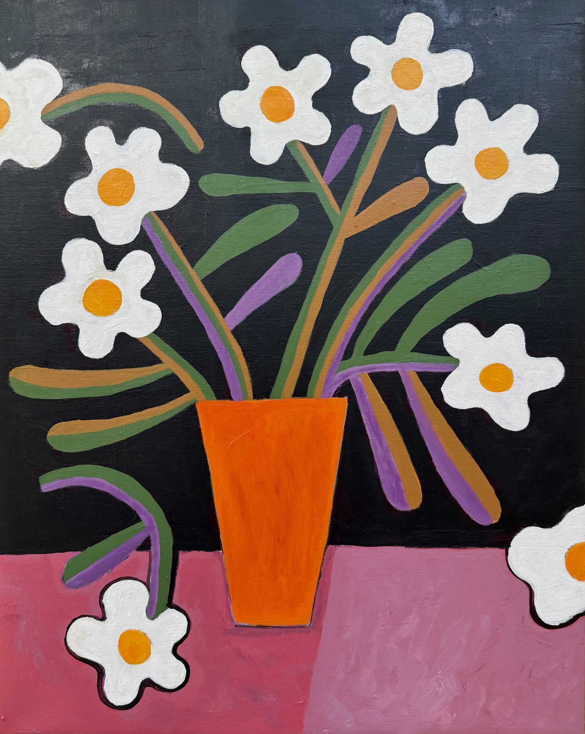 Painting by Madelen Möllard